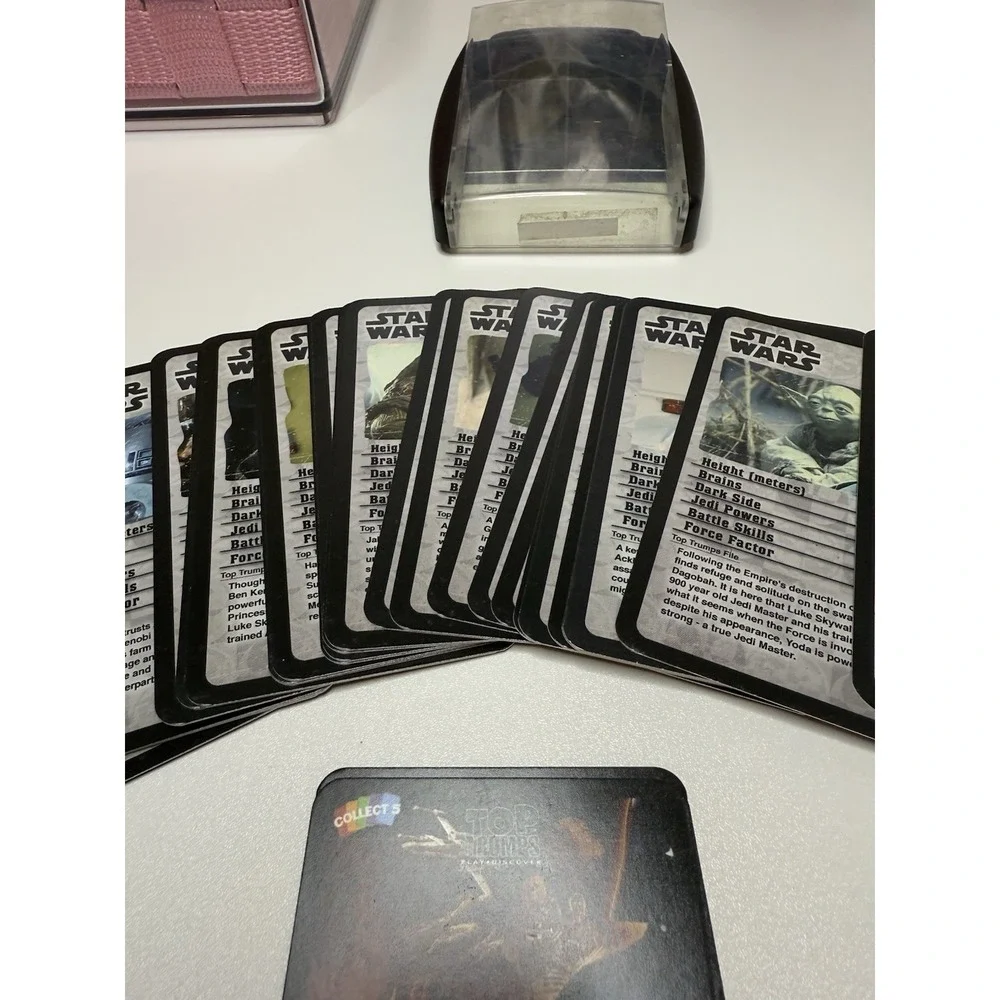 Star Wars Episodes IV–VI Card Game Lot Vintage 1990s Top Trumps‎ Style